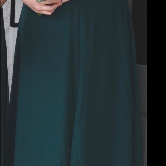 Birdy Gray Green Maxi dress Medium - Picture 4 of 5